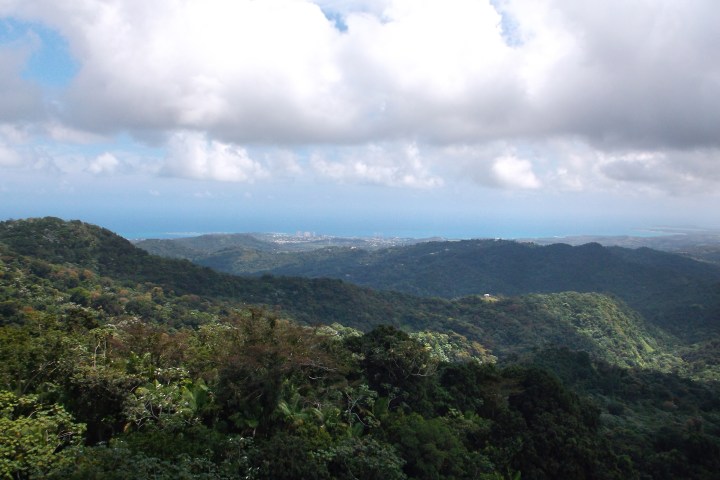 a view of a mountain